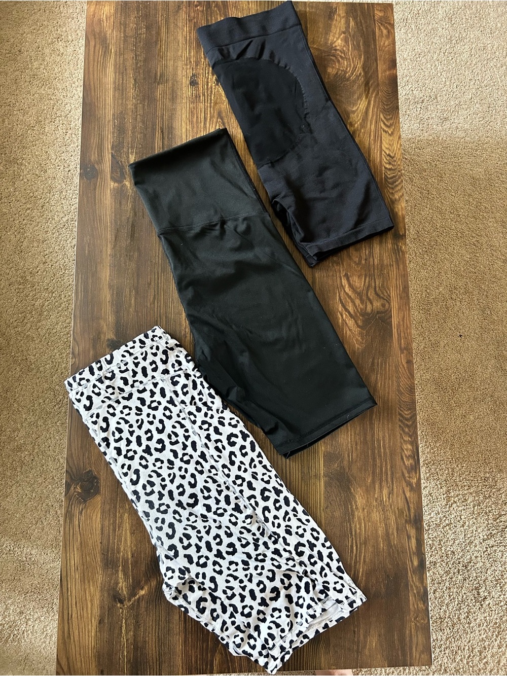 Maternity Athletic Biker Shorts
